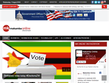 Tablet Screenshot of makambaonline.com